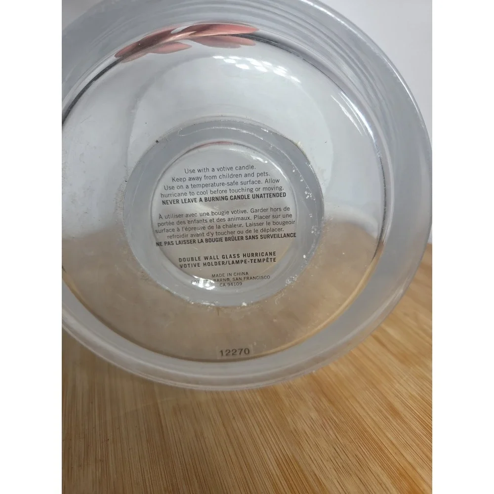 Pottery Barn ambiance this votive